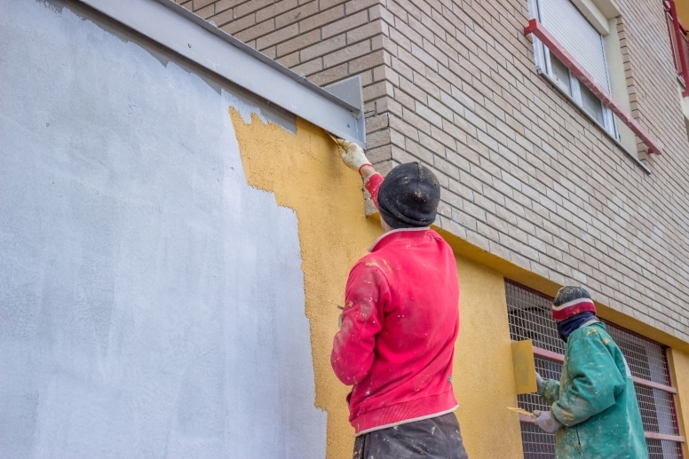 stucwerk keim aanbrengen